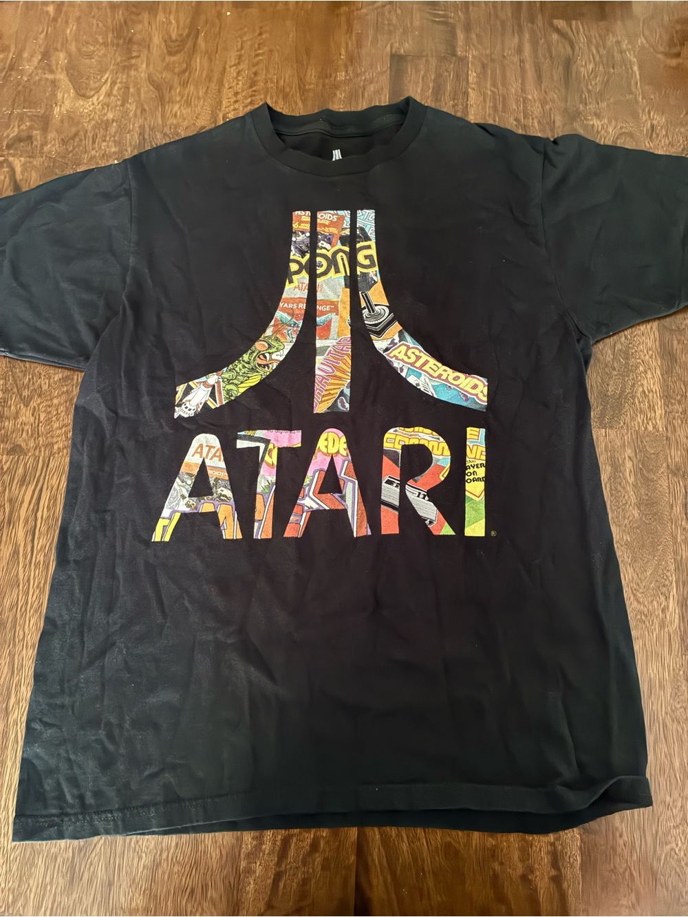 Ripple Junction Atari Black Graphic Short Sleeve T Shirt Mens Size Adult Medium